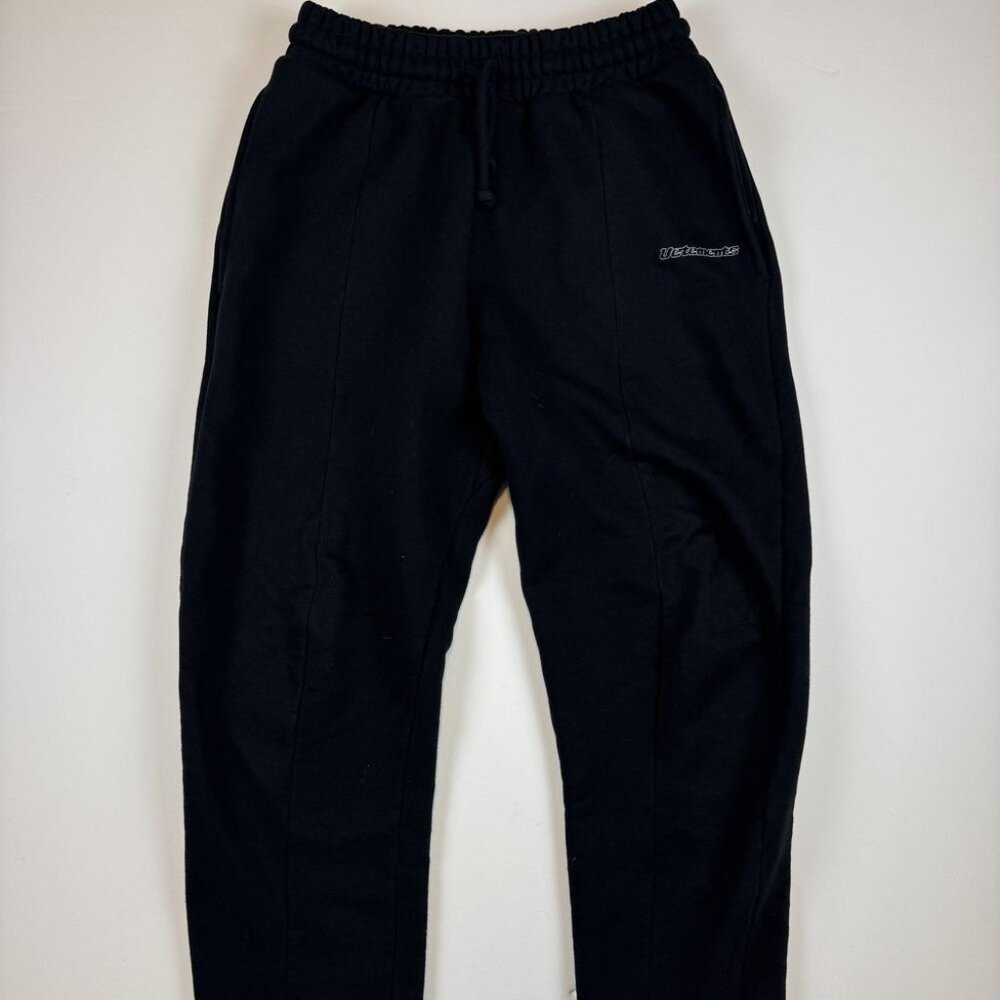 Vetements 2017 Logo-Stitch Sweatpants